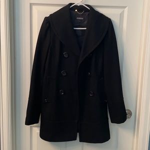 Black pea coat